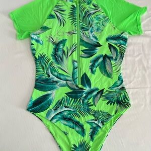 Bebe Neon Green Swimwear